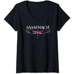Schwarze Outlander T-Shirts mit Insekten-Motiv für Damen Größe S 