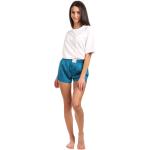 Bunte Calvin Klein Damenschlafanzüge & Damenpyjamas Größe XS 2-teilig für den für den Sommer 