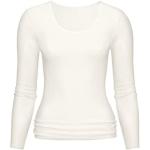 Reduzierte Weiße Langärmelige Mey Exquisite Langarm-Unterhemden für Damen Größe 3 XL 