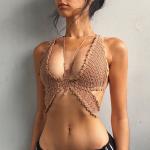 Braune Sexy Atmungsaktive V-Ausschnitt Damenmäntel mit Insekten-Motiv Einheitsgröße für den für den Sommer 