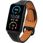 Schwarze Atlanta Smartwatches aus Kunststoff mit Touchscreen-Zifferblatt mit Anruf-Funktion mit Kunststoff-Uhrenglas für Damen 