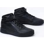Reduzierte Schwarze Puma Carina High Top Sneaker & Sneaker Boots aus Leder für Damen Größe 38 