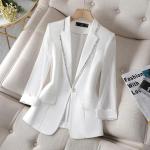 Weiße Damencardigans aus Polyester Größe 5 XL für den für den Sommer 