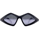 Schwarze Gucci Cateye Sonnenbrillen aus Acetat für Damen 