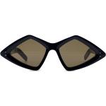 Schwarze Gucci Cateye Sonnenbrillen aus Acetat für Damen 