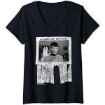 Schwarze Star Trek Spock V-Ausschnitt T-Shirts für Damen Größe S 