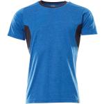 Himmelblaue MASCOT T-Shirts für Damen Größe L 