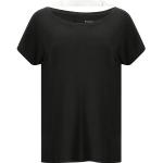 Schwarze Kurzärmelige Endurance T-Shirts für Damen Größe S 