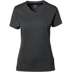 Anthrazitfarbene Hakro T-Shirts für Damen Größe M für den für den Sommer 