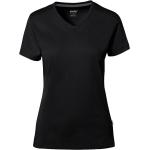 Schwarze T-Shirts für Damen Größe 3 XL für den für den Sommer 