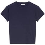 Reduzierte Blaue Kurzärmelige Marc O'Polo Bio Nachhaltige T-Shirts aus Baumwolle für Damen Größe M 
