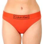 Orange Calvin Klein Damentangas Größe XL 