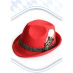 Rote Edelnice Trachtenhüte schmutzabweisend für Damen für den für den Sommer 
