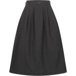 Schwarze Maxi Trachtenröcke aus Polyester für Damen Größe XL 