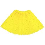 Gelbe Sterne Elegante Festliche Röcke mit Pailletten aus Tüll für Damen Einheitsgröße für Partys 