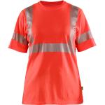 Damen Warnschutz Funktions-T-Shirt "3502" - BLALÄDER® rot 3XL