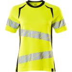Gelbe MASCOT T-Shirts für Damen Größe XS 