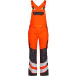 Orange Arbeitslatzhosen für Damen Größe XL 