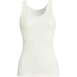 Weiße Damenträgerhemden & Damenachselhemden aus Modal Größe XXL 