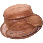 Damenhut Kupferfarbig / Ocker eleganter Anlasshut Damenhüte Ascot Damenhüte
