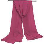 Violette Elegante Chiffonschals aus Chiffon für Damen für den für den Herbst 