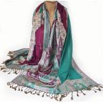 Bunte Paisley Pashmina-Schals für Damen 