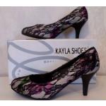 Damenschuhe Schuhe Pumps High Heels AuffallenedeOptik Spitze Kayla Shoes Gr.39