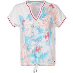 Reduzierte Maritime Campione V-Ausschnitt T-Shirts aus Baumwolle für Damen für den für den Sommer 