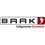Schwarze BAAK Sicherheitsschuhe & Stahlkappenschuhe in Breitweite rutschfest für Damen Größe 41 