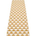 Ockerfarbene Pappelina Dana Outdoor-Teppiche & Balkonteppiche mit Schweden-Motiv aus Textil 