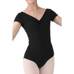 Dance Elite - Isla - Tanztrikot für Damen Gymnastikanzug für Damen Ballett und Tanz, schwarz, Erwachsene Medium