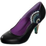 Schwarze Vintage High Heels & Stiletto-Pumps für Damen Größe 39 
