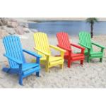 Blaue DanDiBo Ambiente Adirondack Chairs aus Holz mit Armlehne Breite 50-100cm, Höhe 50-100cm, Tiefe 100-150cm 