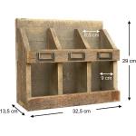 Braune DanDiBo Ambiente Holzregale aus Holz mit Wandhalterung Breite 0-50cm, Höhe 0-50cm, Tiefe 0-50cm 