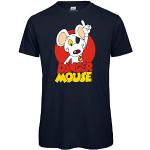 Danger Mouse® Character Herren-T-Shirt, navy, M