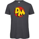 Danger Mouse DM Icon Herren T-Shirt, dunkelgrau, XL
