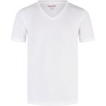 Weiße Kurzärmelige Daniel Hechter V-Ausschnitt T-Shirts für Herren Größe XXL 2-teilig 