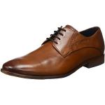 Braune Business Daniel Hechter Derby Schuhe mit Schnürsenkel aus Leder für Herren Größe 45 