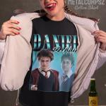 Daniel Radcliffe Shirt, Schauspieler Fantasy Film Vintage Inspiriert 90' T-Shirt, Langarm Neues Shirt