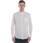 Daniele Alessandrini, Koreanisches Stil Hemd White, Herren, Größe: 2XL