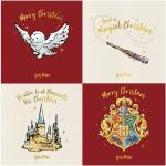 Reduzierte Harry Potter Hogwarts Weihnachtskarten 