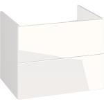 Weiße Küchenunterschränke mit Schubladen mit Schublade Breite 50-100cm, Höhe 50-100cm, Tiefe 50-100cm 