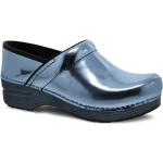 Dansko, Klassische Denimblaue Slip-On Schuhe Blue, Damen, Größe: 39 EU