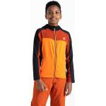 Reduzierte Orange Dare 2b Kinderkapuzenjacken mit Reißverschluss aus Fleece Größe 152 