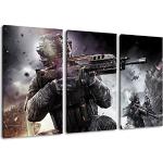 Call of Duty Mehrteilige Leinwandbilder aus Holz 3-teilig 