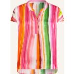 Pinke Darling Harbour Blusenshirts & Schlusen aus Seide für Damen Größe M 