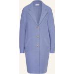 Reduzierte Hellblaue Elegante Darling Harbour Blazermäntel aus Wolle für Damen Größe L 