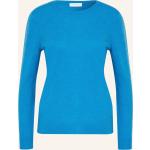 Reduzierte Türkise Darling Harbour Kaschmir-Pullover aus Wolle für Damen Größe S 