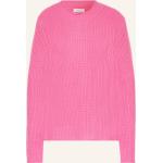 Reduzierte Rosa Darling Harbour Kaschmir-Pullover aus Wolle für Damen Größe M 