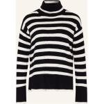 Reduzierte Cremefarbene Darling Harbour Rollkragen Kaschmir-Pullover aus Wolle für Damen Größe S 